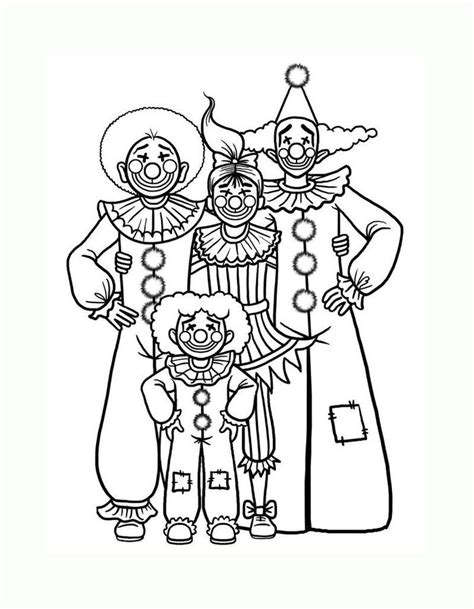Circus Joker Coloring Page (Free Printable PDF)
