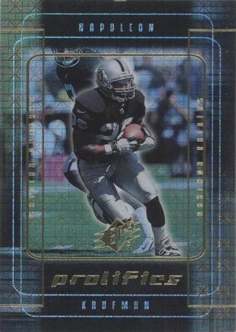 1999 SPx - Napoleon Kaufman #P6 for sale | eBay
