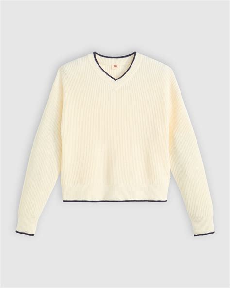 Reese V-neck Sweater - Neutral | Levi's® LV