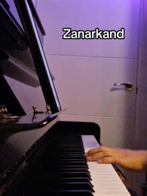 Zanarkand (Final Fantasy X) - Nobuo Uematsu #piano #pianocover #nobuo ...