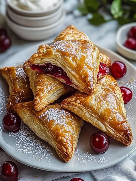 Homemade Cherry Puff Turnovers: Easy, Irresistibly Flaky Delight