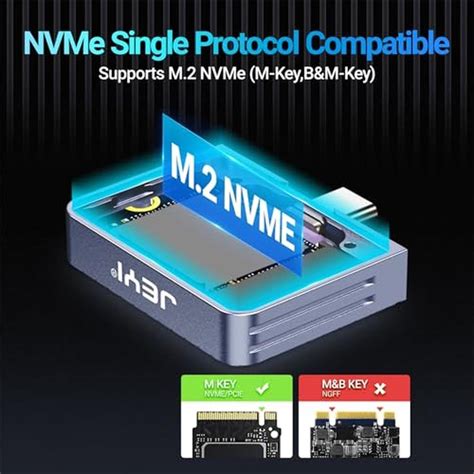 Enclosure JEYI | JEYI 2230 M.2 High-End 10Gbps USB C NVMe SSD Enclosure ...