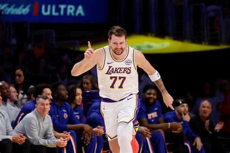 NBA: Luka Doncic, Lakers hold off Knicks without LeBron