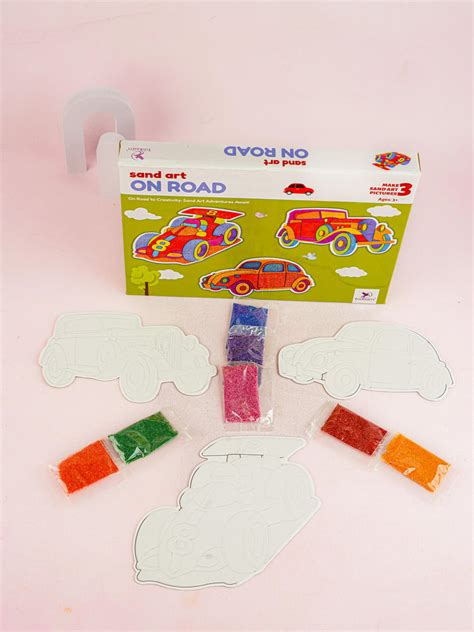 DIY Kit - Sand Art with On Road Design - WBG1939 – BLiS