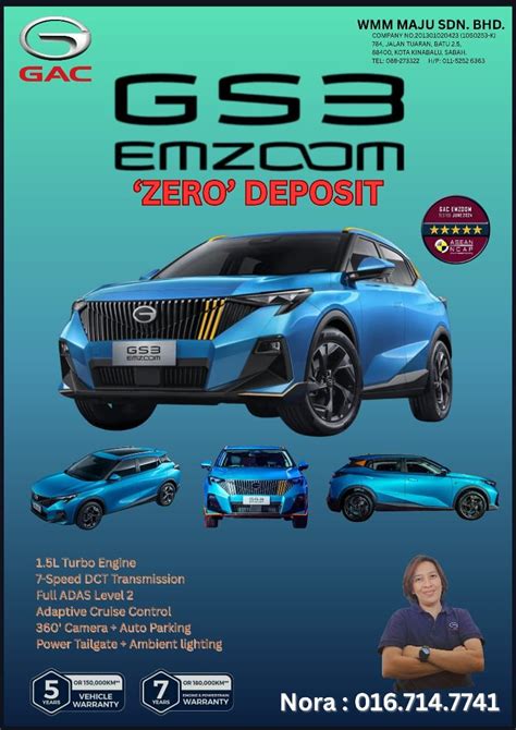 GAC - Experience the new standard of driving with GAC Emzoom Premium R ...