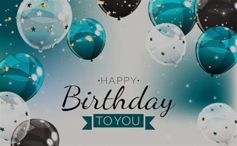 Happy Birthday Backdrop 5×8 Feet Taiwan Fabric – Balloon Theme Party ...