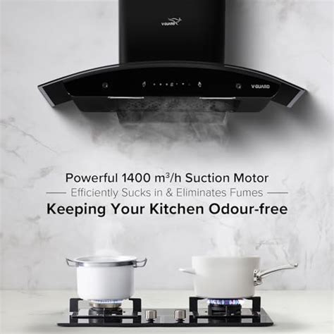 Price History of V-Guard X20 Neo 90 cm Auto clean Kitchen Chimney ...