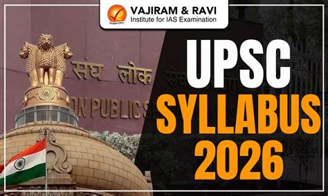 UPSC Syllabus 2026, IAS Syllabus PDF for Prelims, Mains & Optional