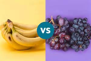 Bananas vs. grapes: Which fruit is better for potassium and antioxidants?