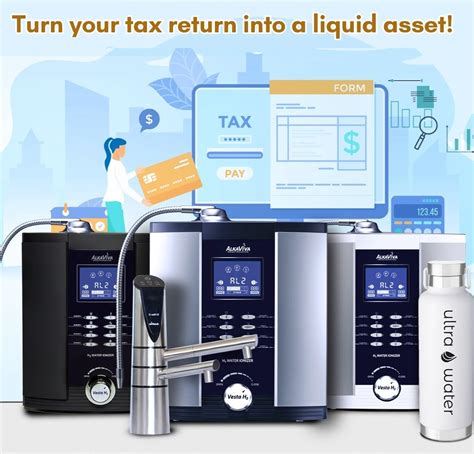 Tax Day Sale - Turn Your Tax Return Into an Investment in Your Health - Alkaline Water Plus