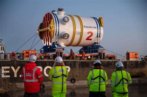 January 12th, 2026. The second EPR reactor has finally been delivered ...