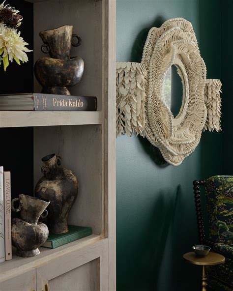 Neiman Marcus Layered Beaded Mirror | Neiman Marcus