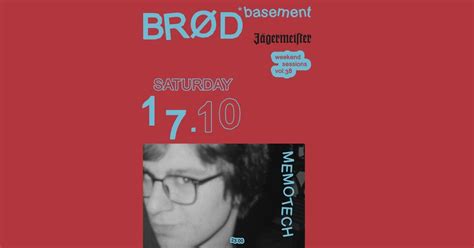 BRØD basement weekend sessions vol: 38, 69 egnate ninoshvili, 0112 ...