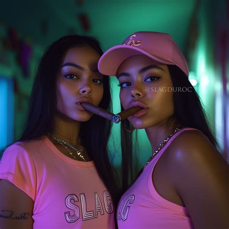 Work hard, play hard, unwind harder. The Slag Duroc sorority sisters ...