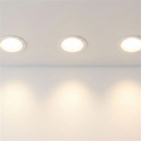 Recessed downlight ring for GU10 / MR16 bulb - Ø82mm - Cutout Ø75mm ...