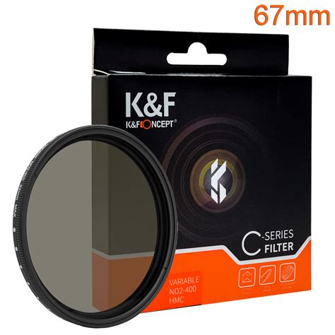 Cinematic Effect Camera Filter K&F Concept 67mm Black Diffusion ...