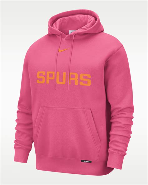 Sudadera con gorro Nike Club para hombre San Antonio Spurs City Edition ...