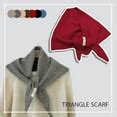 Wool Triangle Scarf for Women: Soft, Warm, Easy to Pair for Daily Wear ...