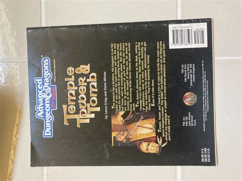 Temple Tower & Tomb module 9448 - Advanced Dungeons & Dragons - TSR ...