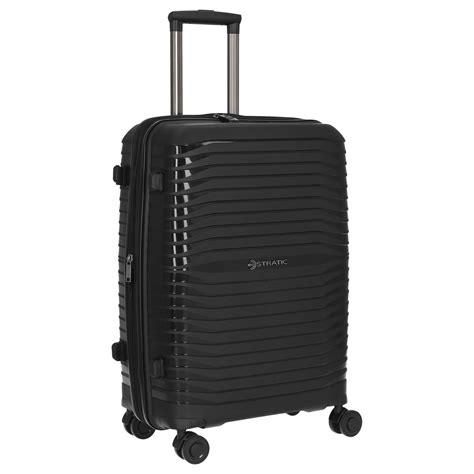 Stratic Bright+ 26-inch Trolley - Robust Travel Companion in Black – Markenkoffer