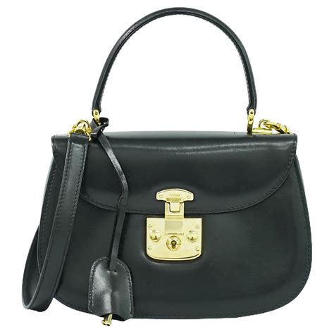 Gucci Padlock Negro Cuero ref.1540127 - Joli Closet