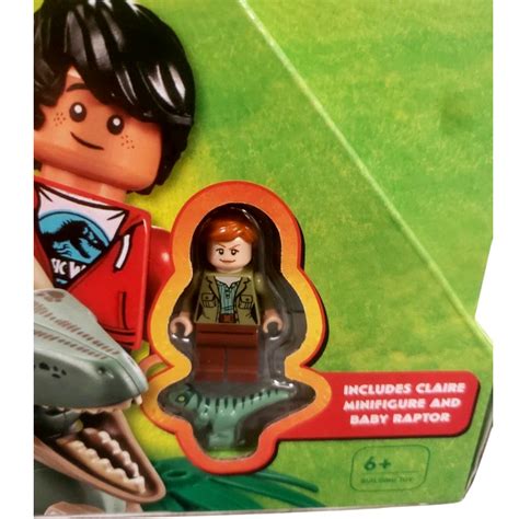 LEGO Jurassic World Collection – 8 LEGO Books with Claire Minifigure ...