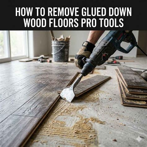 How to Remove Glued Down Wood Floors: Pro Tools