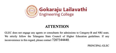 GLEC - Gokaraju Lailavathi Engineering College