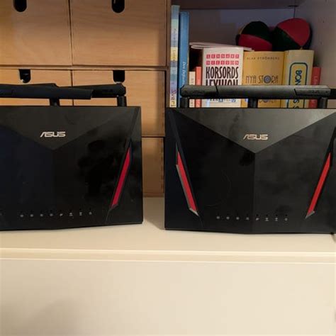 Asus RT-AC66U Wireless-AC1750 gigabit router svart | Blocket