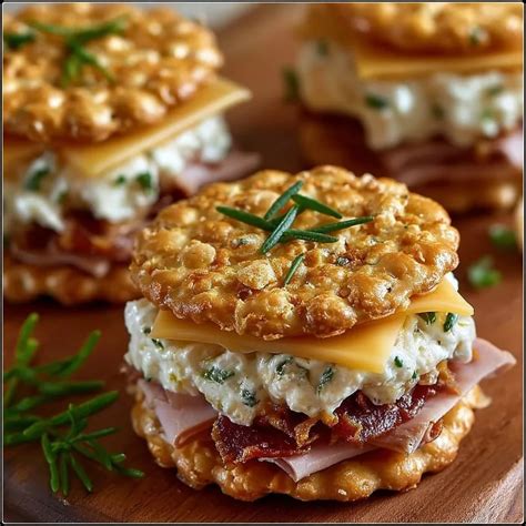 Party Cracker Ritz Sandwich Recipe