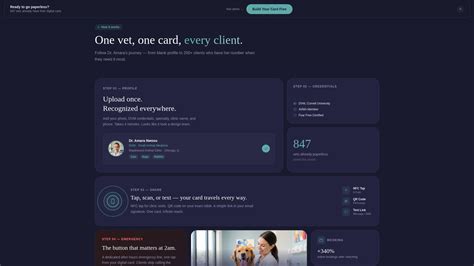Paws - Trusted Veterinarian Landing Page Template Template | Build ...