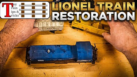 Lionel train restoration: Reviving a rusty engine to full speed