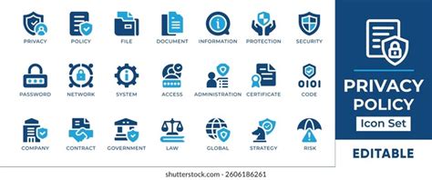 Privacy and confidentiality icons: Más de 45 mil ilustraciones y ...