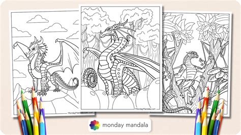 20 Wings Of Fire Coloring Pages (Free PDF Printables)