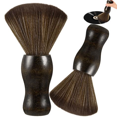 2 Pack Vinyl Turntable Wood Record Cleaning Brushes,Anti-Stati