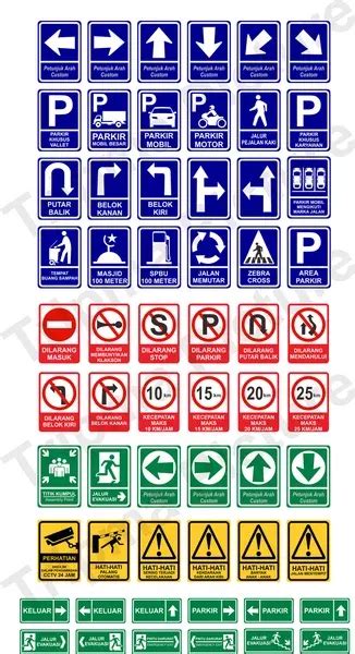 Gambar Rambu Lalu Lintas - 50+ Koleksi Gambar di 2025 | Rambu lalu ...