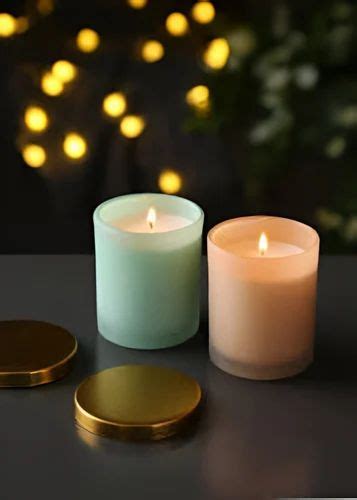 Soy Wax Ceramic Round White Scented Jar Candle, 100 g at ₹ 329/piece in ...