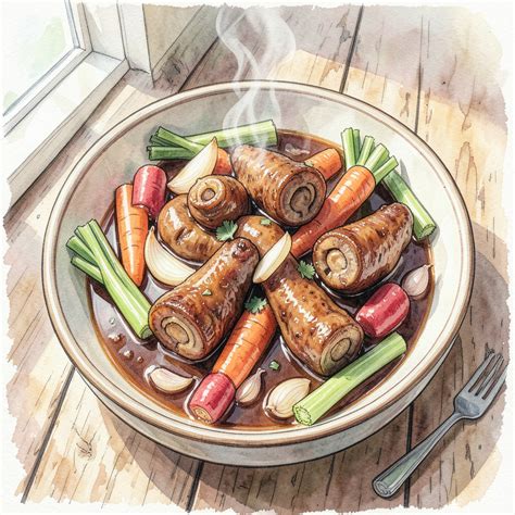 Pig Feet Recipe Southern Style: Braised to Fall-Off-The-Bone - BBQ ...