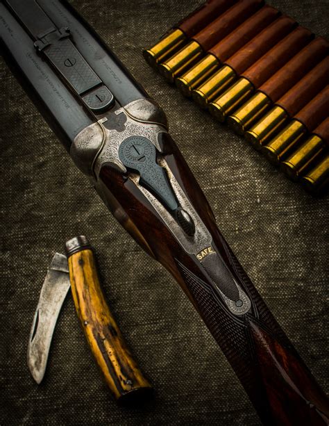 Vintage William Evans .500 Boxlock Ejector Double Rifle