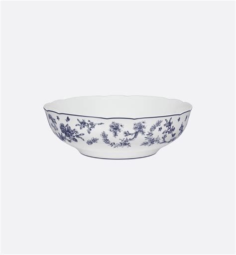 Salad Bowl Toile de Jouy, Blue | DIOR