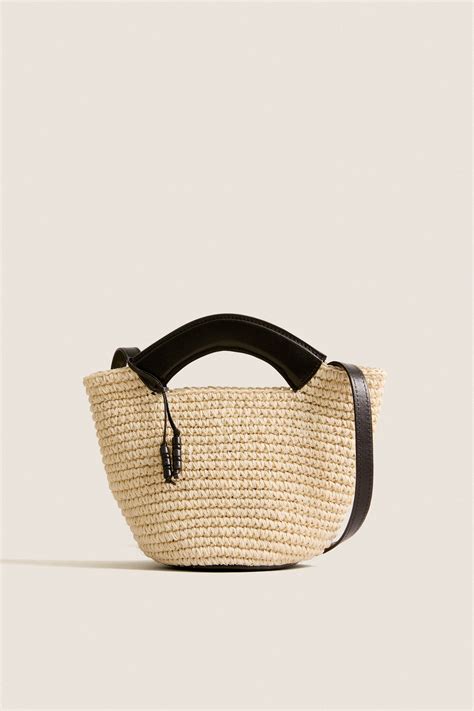 Black Natural Fique Small Shopper | Hunting Season
