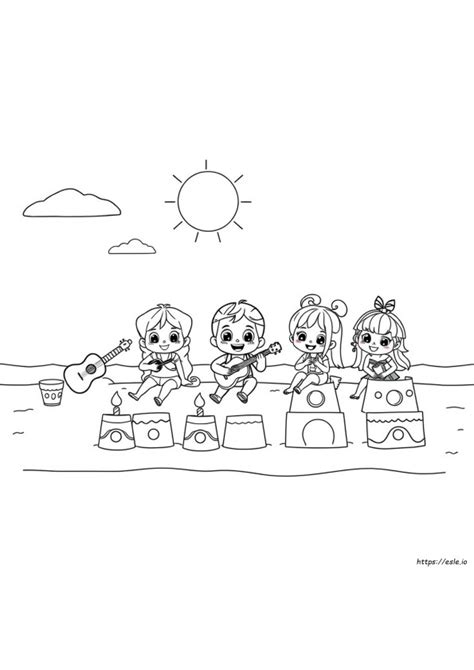 "toca lifeguard" - Coloring Pages | ESLE.IO