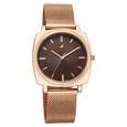 Buy Online Fastrack Stunners Quartz Analog Brown Dial Rose Gold ...