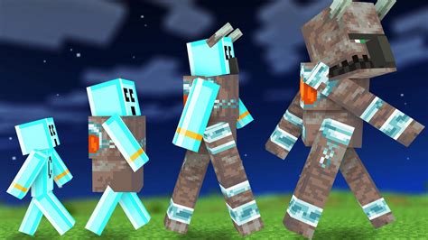 Evolving as a Ravager Monster in Minecraft