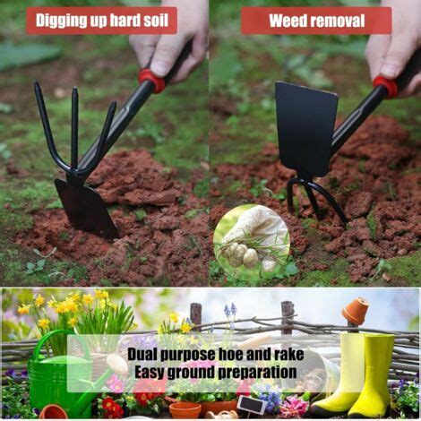 CCYKXA Herramientas de jardinería de 3 piezas con mango antideslizante ...