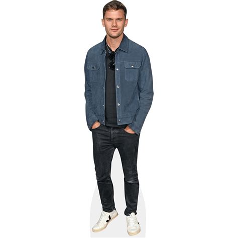 Jeremy Irvine (Jacket) Cardboard Cutout