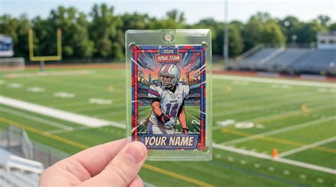 Blank Football Card Template | Custom Cards - Snapshot | Snapshot