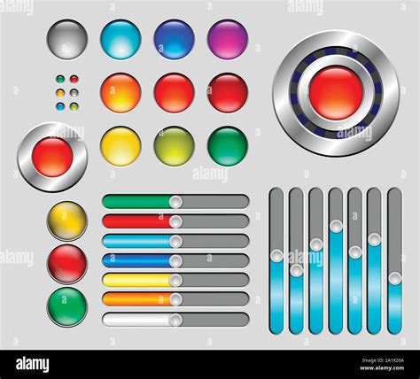 Volume sliders Stock Vector Images - Alamy