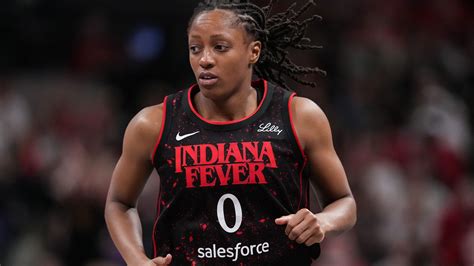 What former Ohio State guard Kelsey Mitchell makes with Indiana Fever