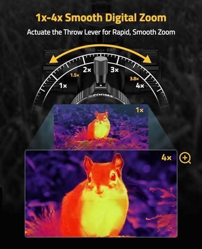 20% off CVLIFE Thermal Scope for Hunting - 384x288 High Resolution ...